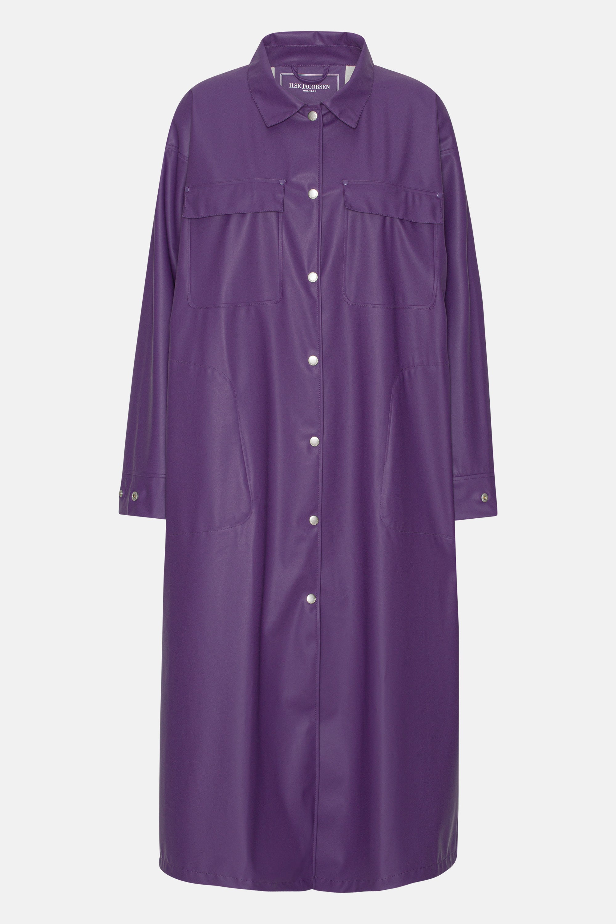 Ilse Jacobsen Hornbæk Rain Regenmantel Raincoat 552 Purple Rain